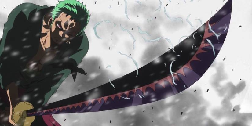 grazed monetary face Roronoa Zoro Best Armament Haki Feats one piece