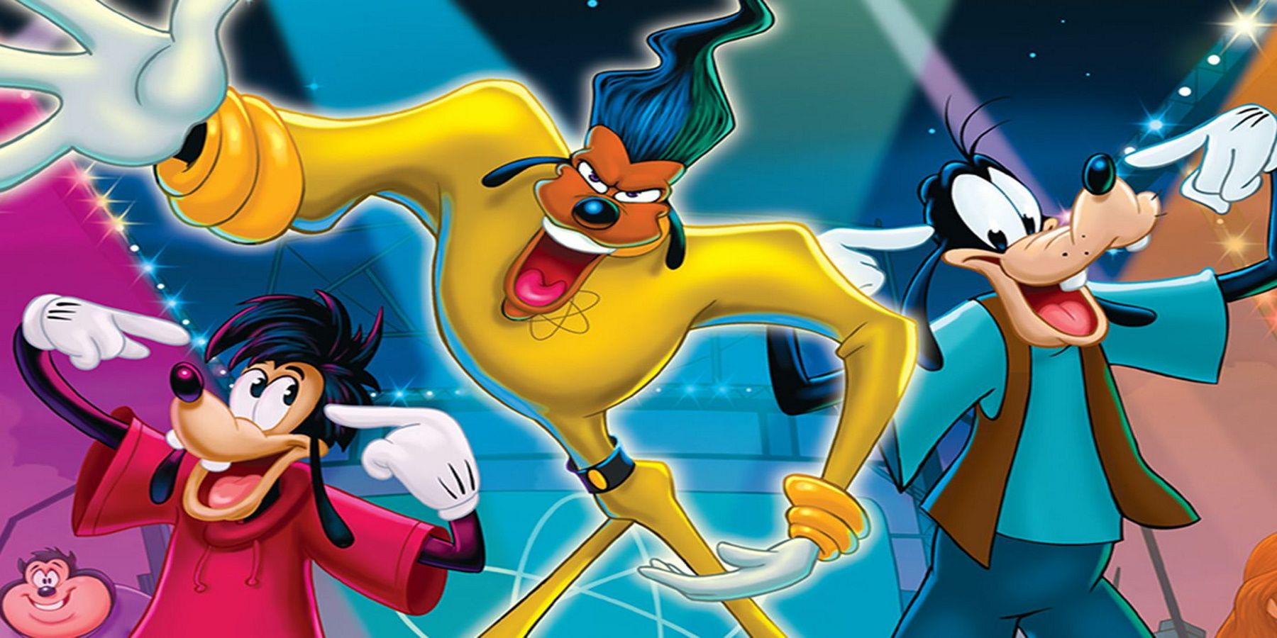 a goofy movie wallpaper with goofy and max goof