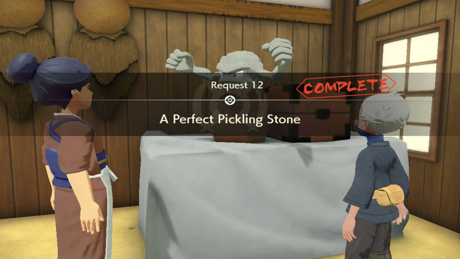 a perfect pickling stone pokemon legends arceus