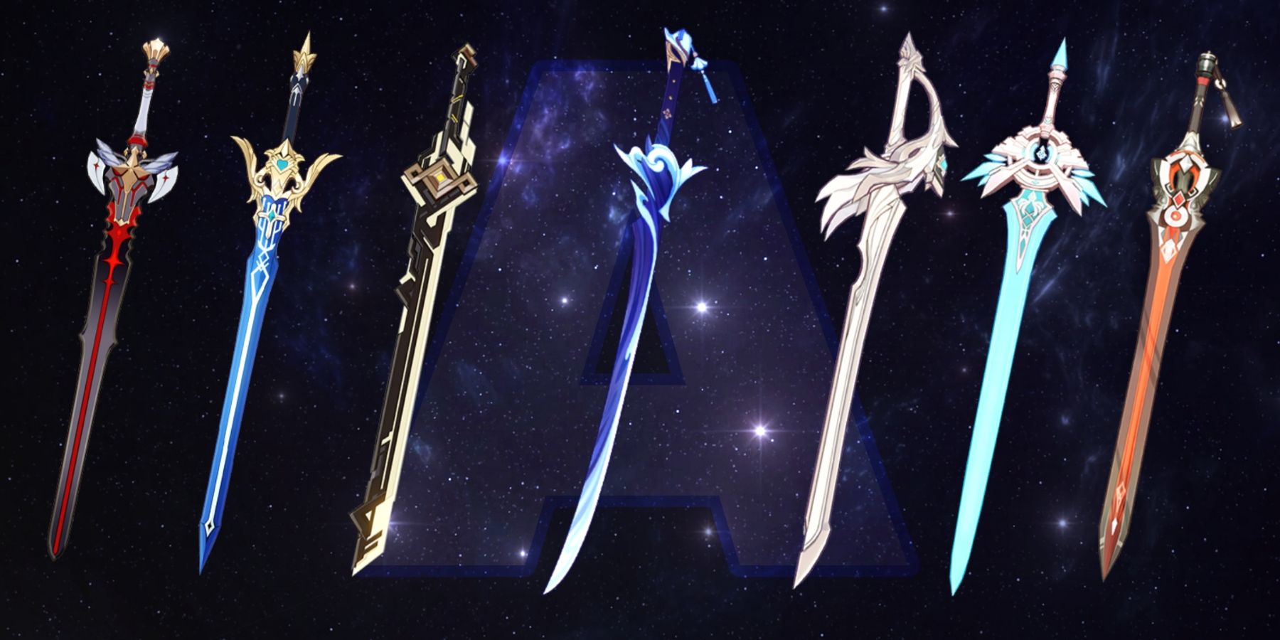 мечи уровня в genshin Impact