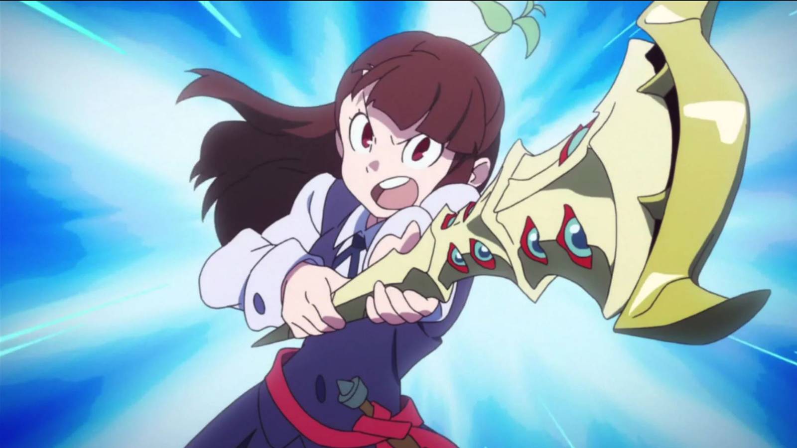 akko with shiny rod