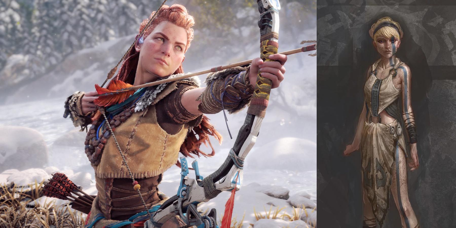 First Waterfront Clunky Horizon Forbidden West's Aloy Has a Lot in Common with God of War 3's  Pandora