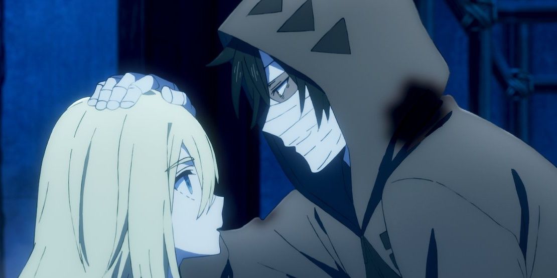 the characters isaac and rachel from the anime angels of death