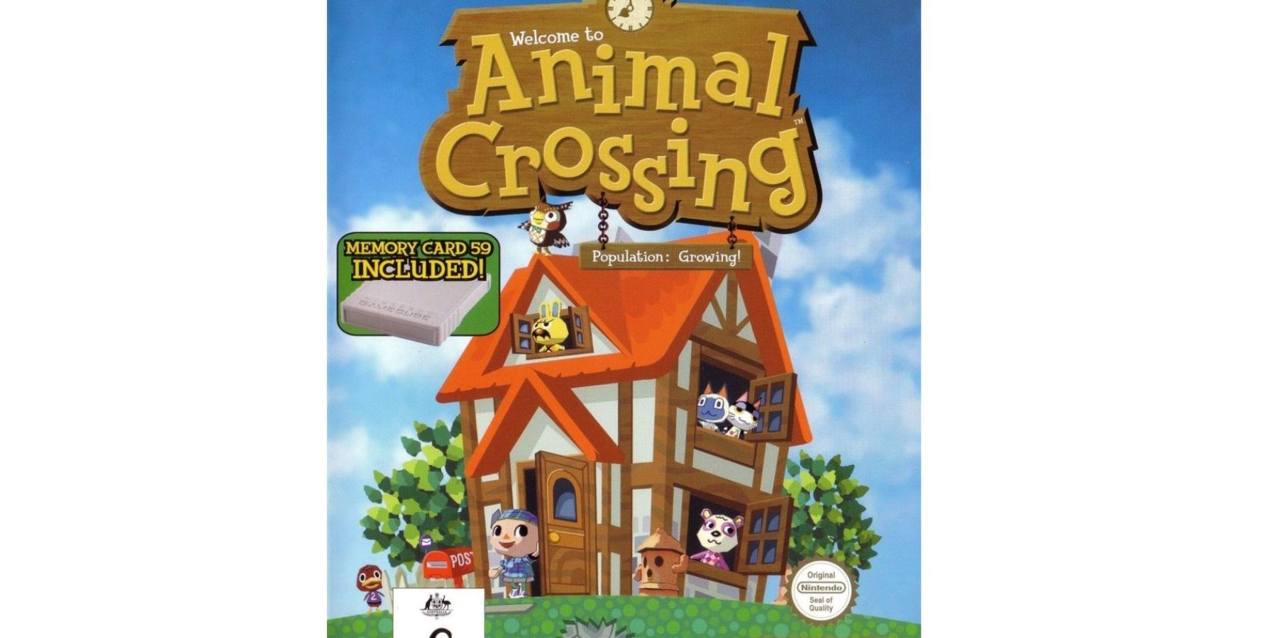 animal crossing cover art