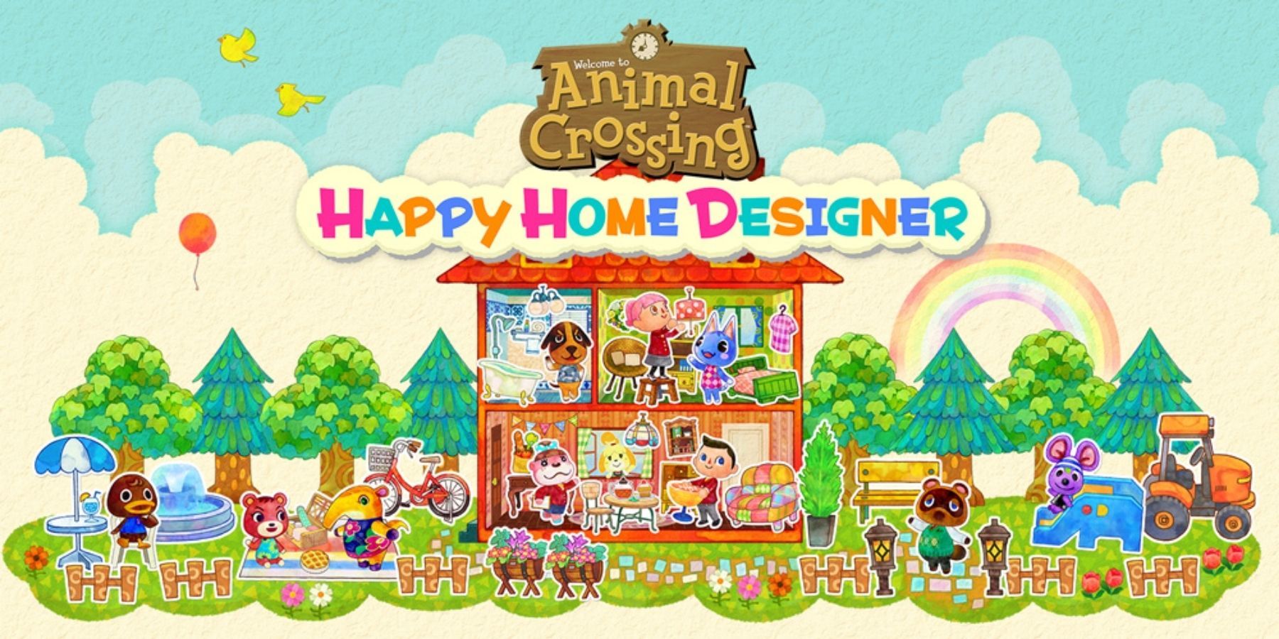 animal crossing happy home designer cover art