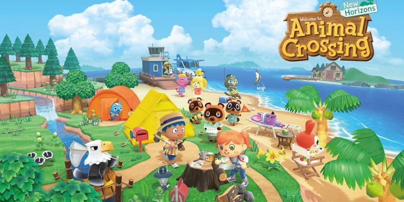 animal crossing new horizons cover art