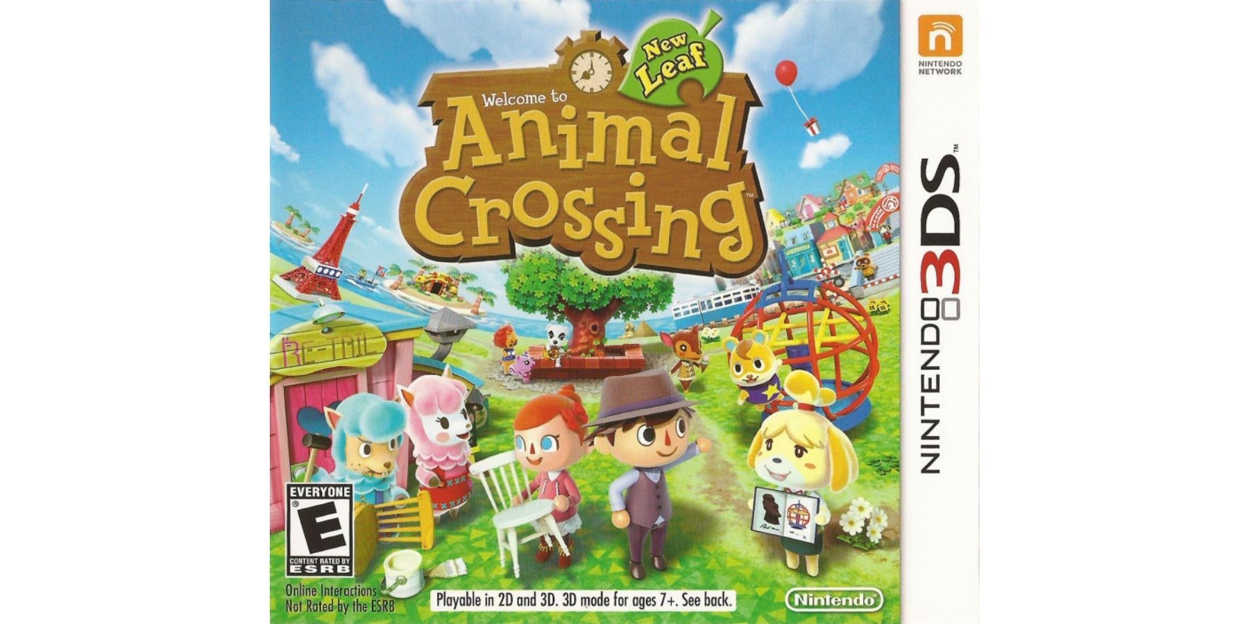 animal crossing new leaf cover art