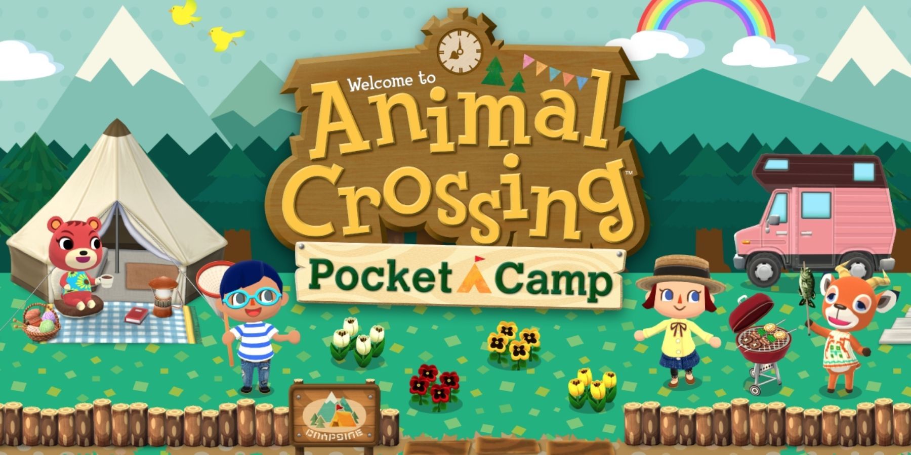 animal crossing pocket camp cover art