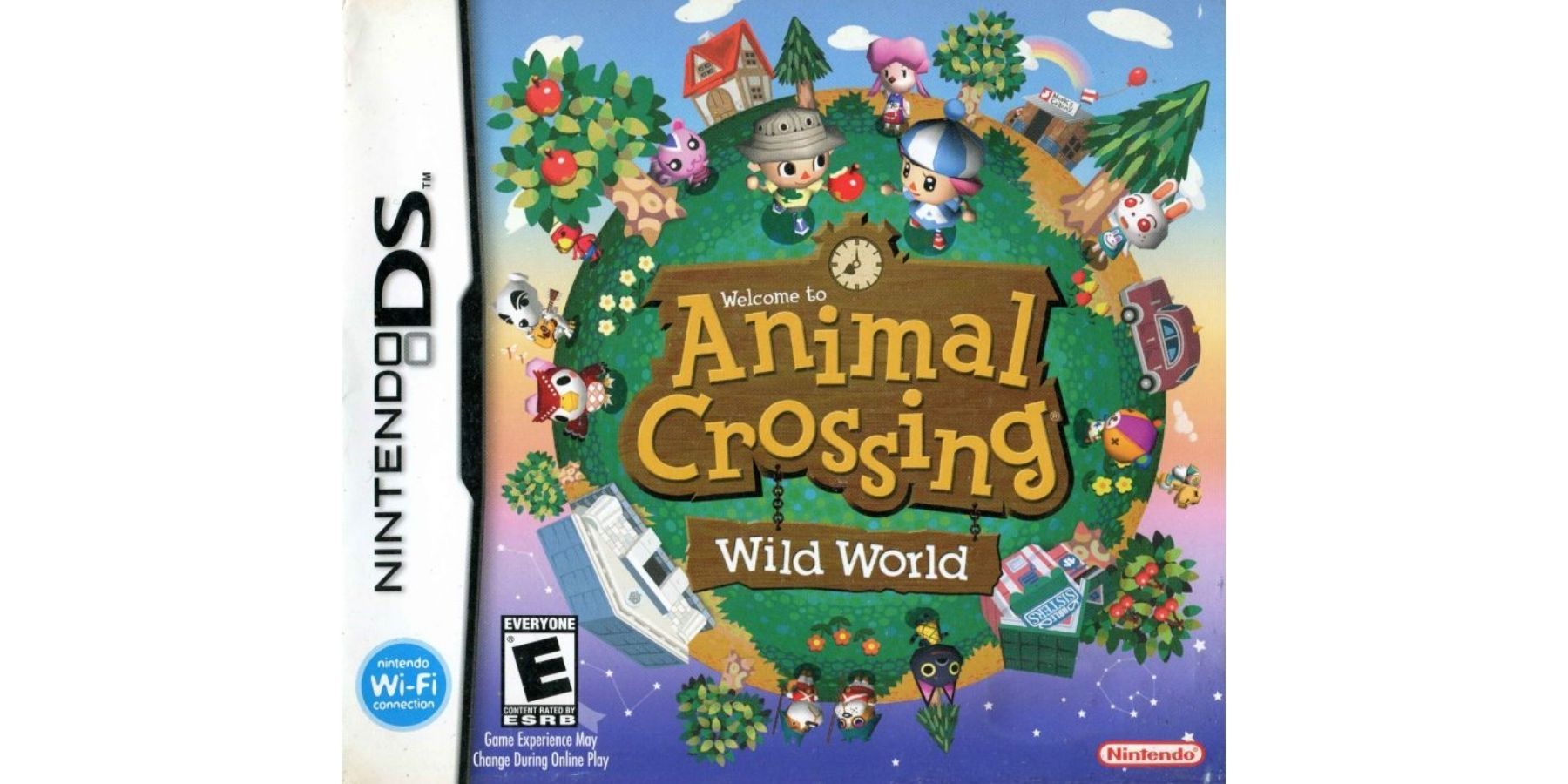 animal crossing wild world cover art
