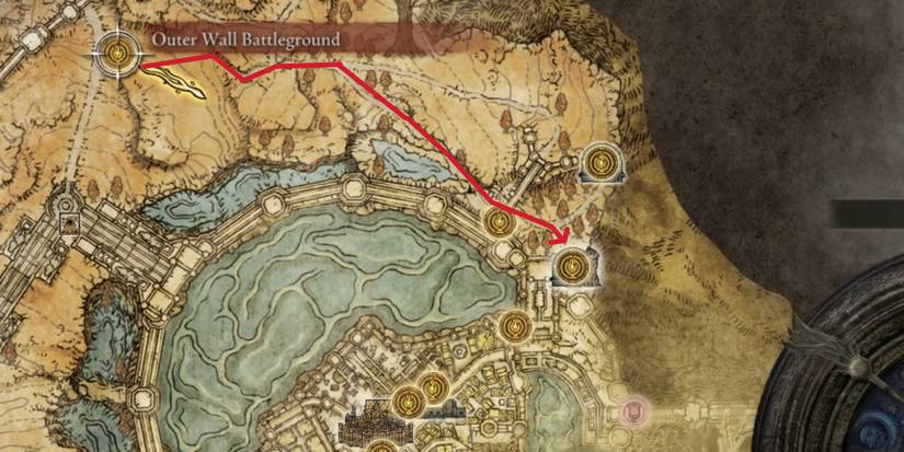 auriza hero's grave location in elden ring
