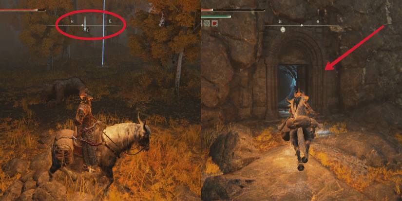 auriza side tomb entrance in elden ring