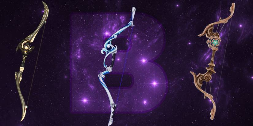 b tier bows in genshin impact