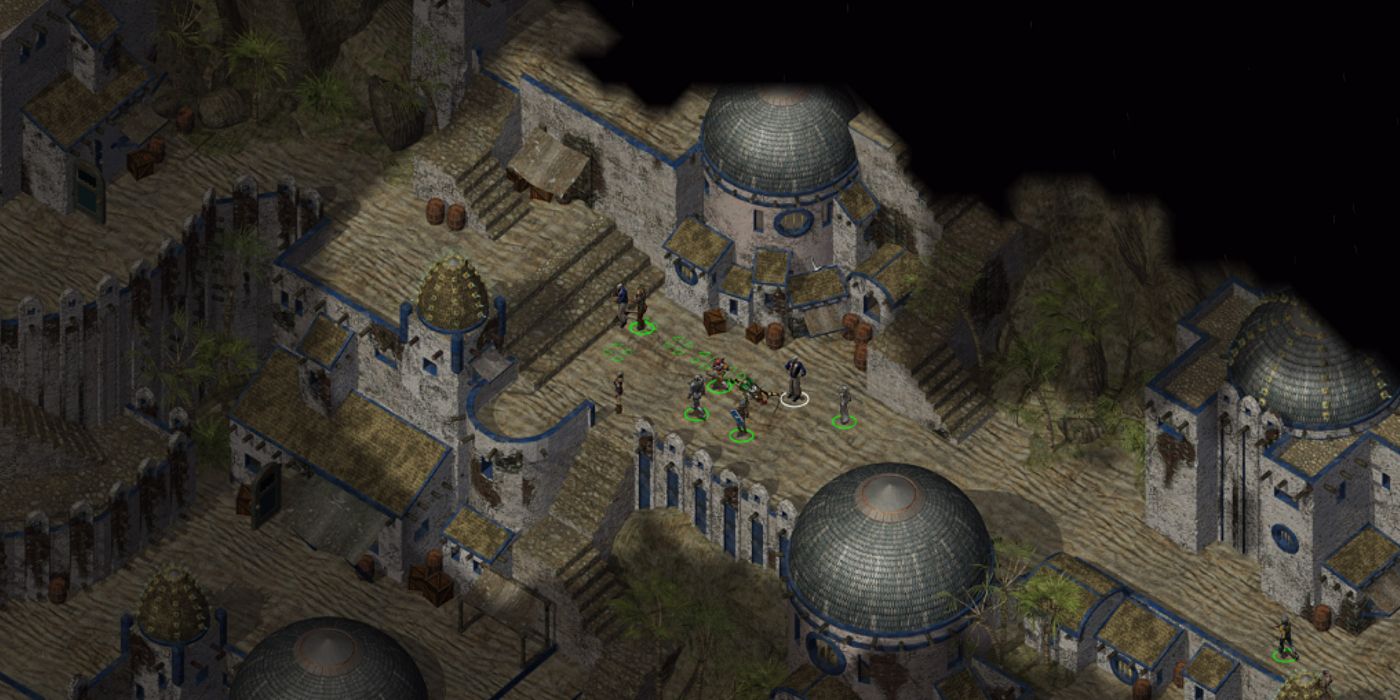 Thị trấn sa mạc nhiều người chơi Baldur's Gate 2