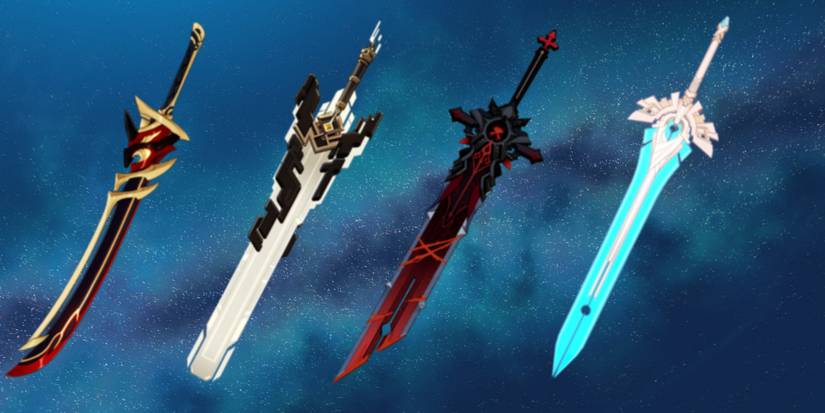 best 5 star weapons for dps noelle in genshin impact