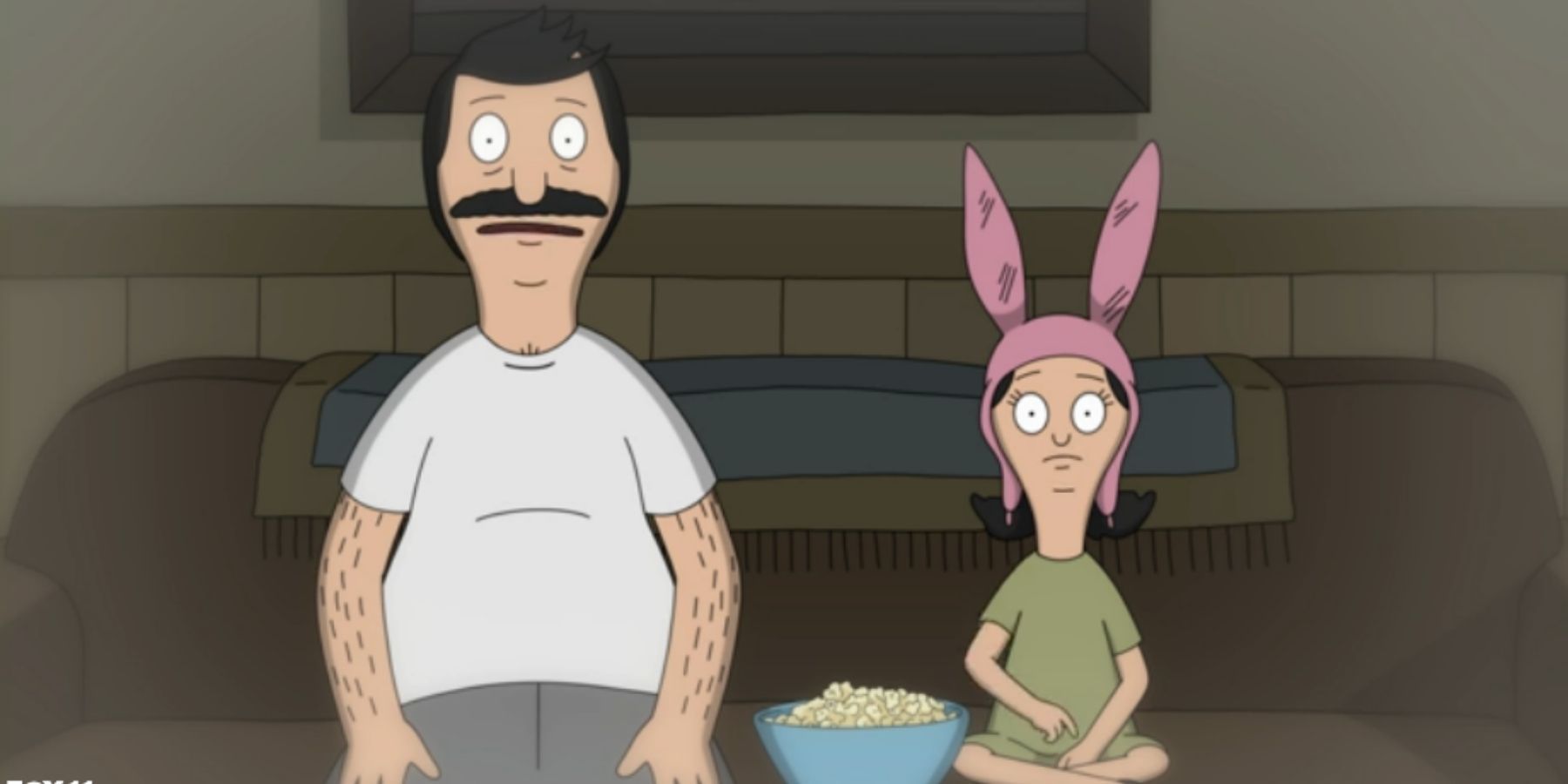 bobs burgers louise hawk and chick