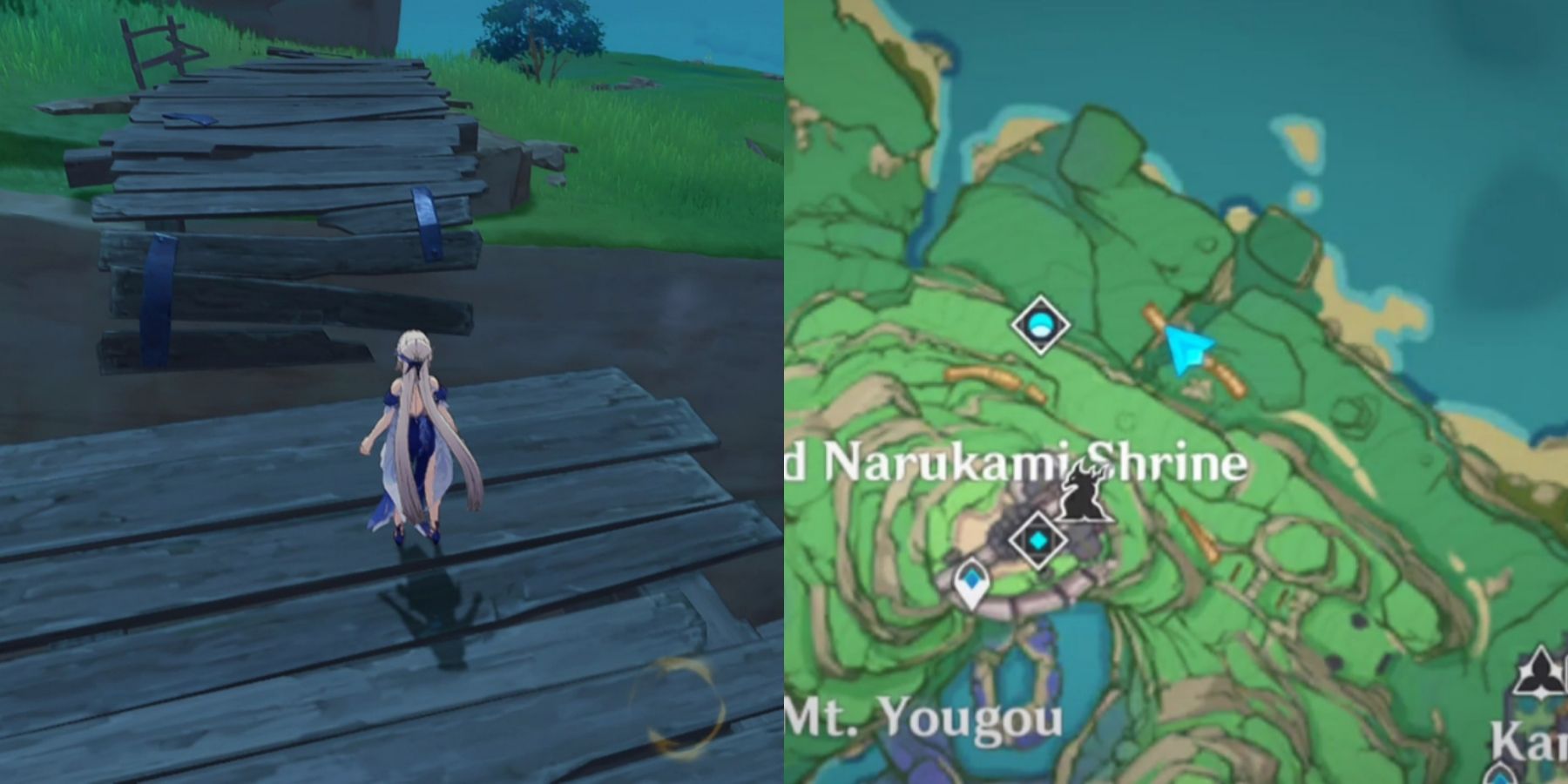 Where Is The Fortune Teller In Genshin Impact Genshin Impact: The Very Special Fortune Slip Quest Guide