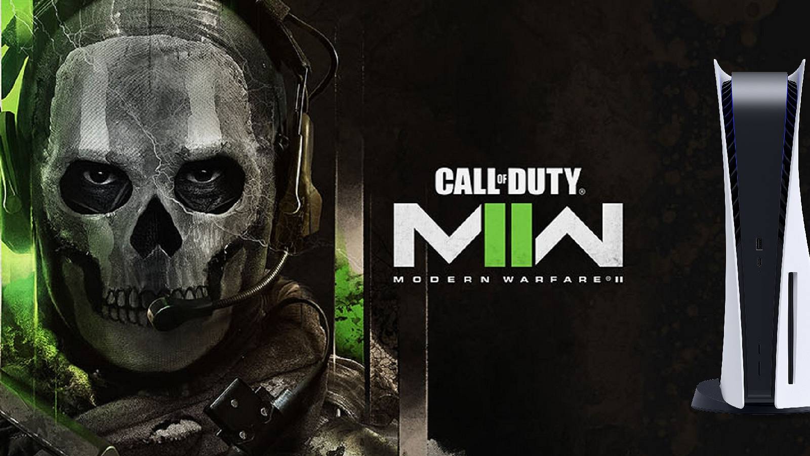 call of duty modern warfare 2 with ps5 console