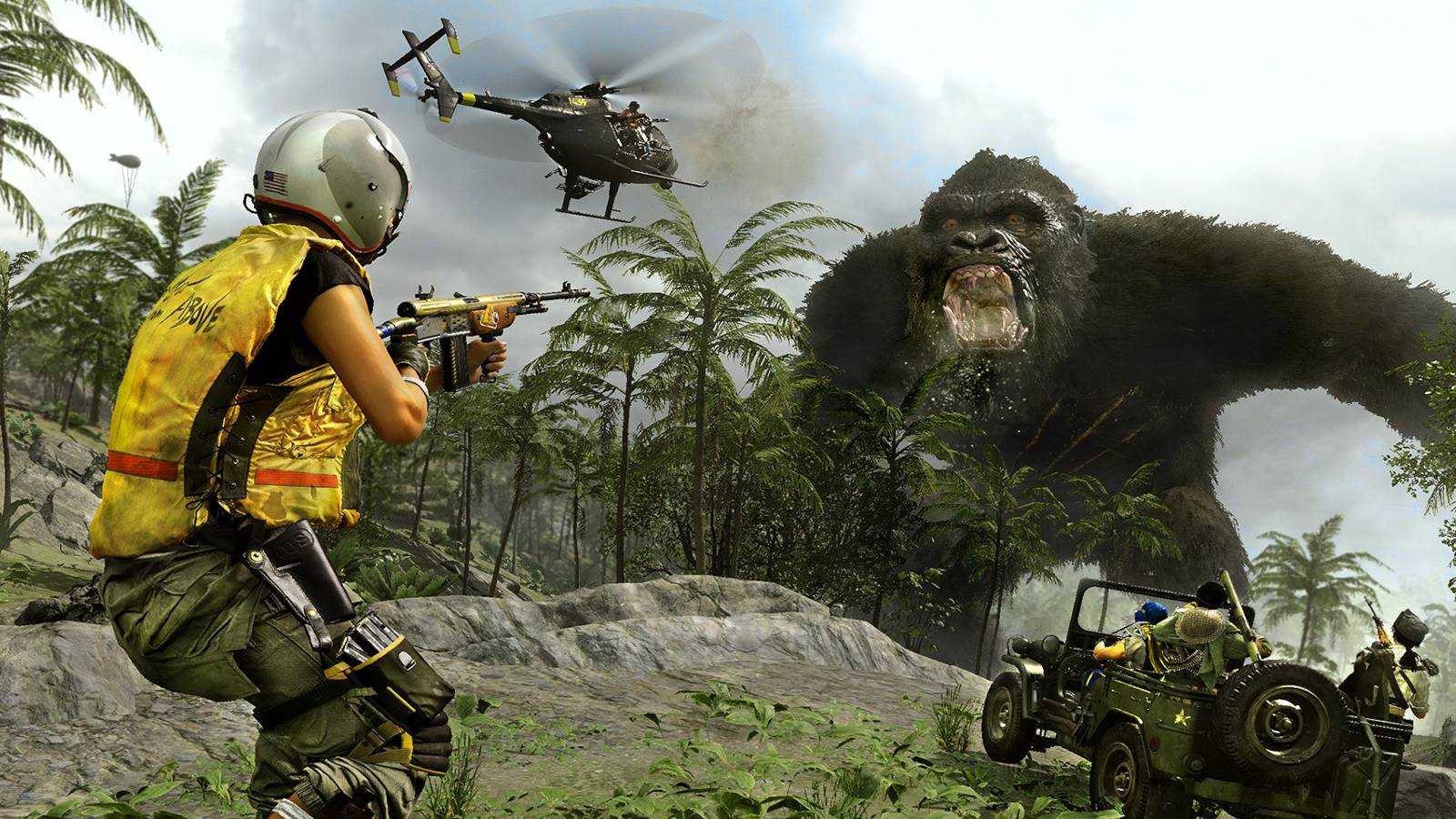 king kong on caldera