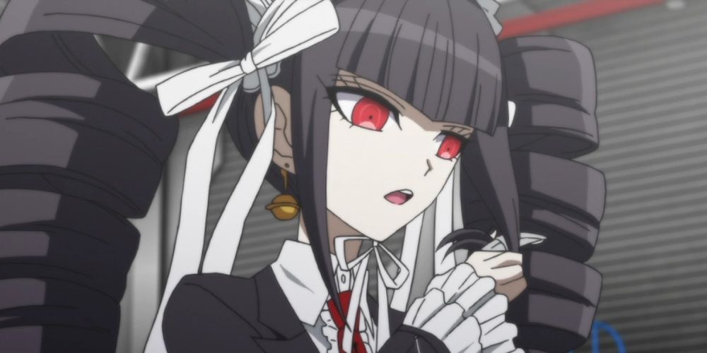 the character celestia ludenberg from the anime and game danganronpa