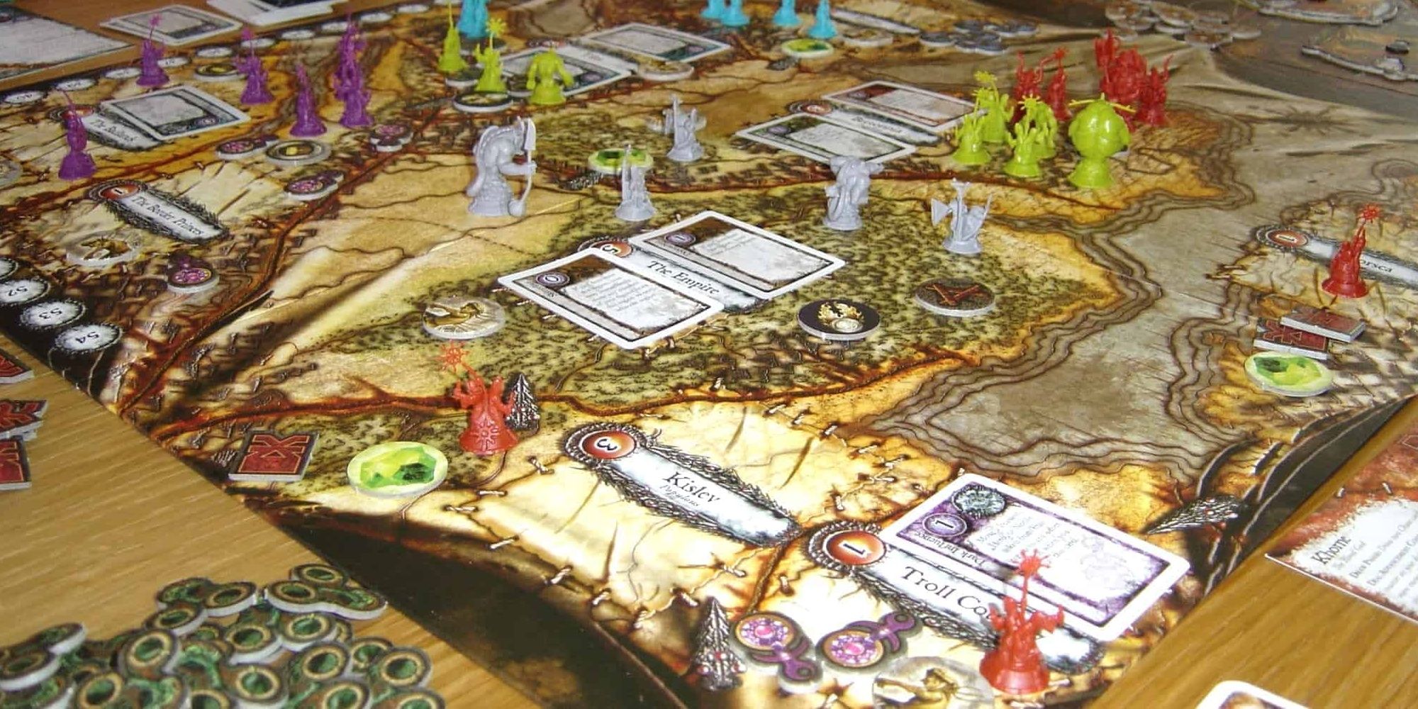 chaos in the old world game board