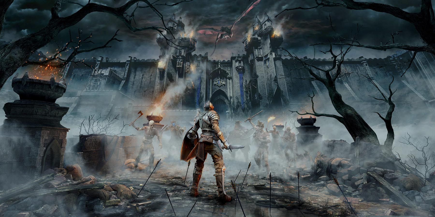 demons souls remake key art