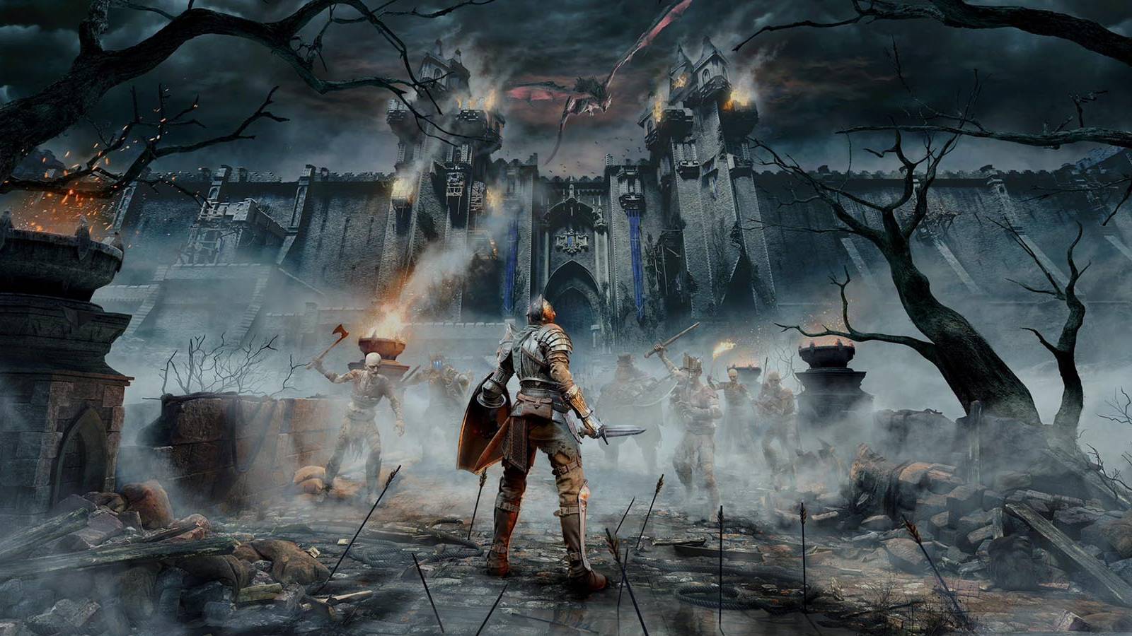 demons souls remake key art
