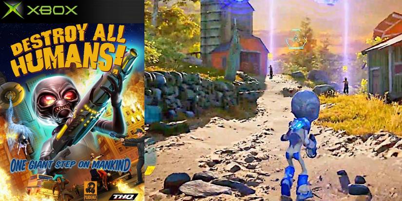 Destroy All Humans Cover Art xbox game
