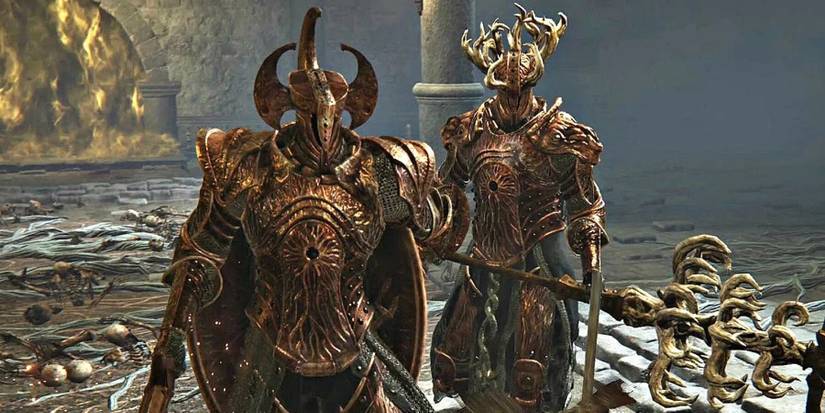 elden ring crucible knights boss fight