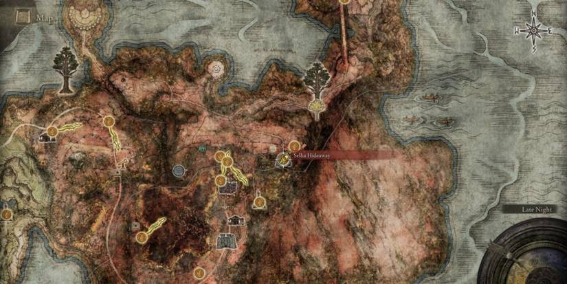 Sellia Hideaway map in Elden Ring