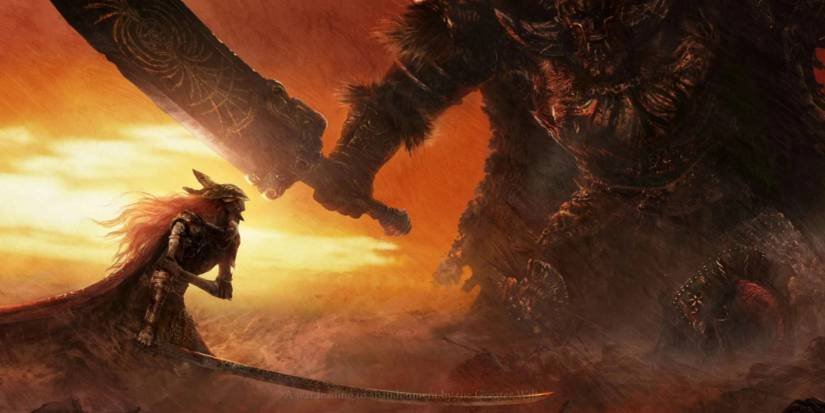 Radahn versus Malenia.