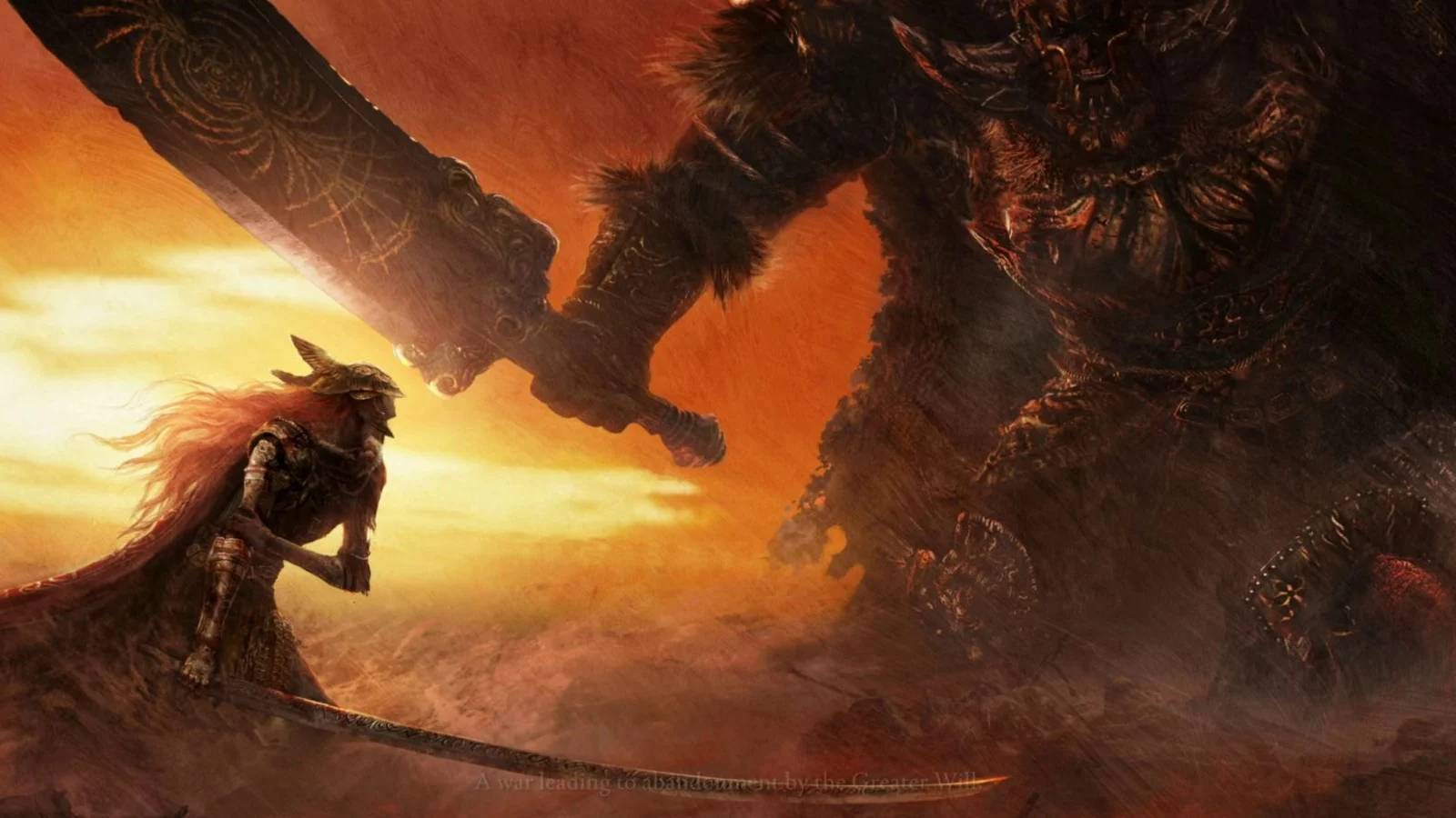 Radahn versus Malenia.