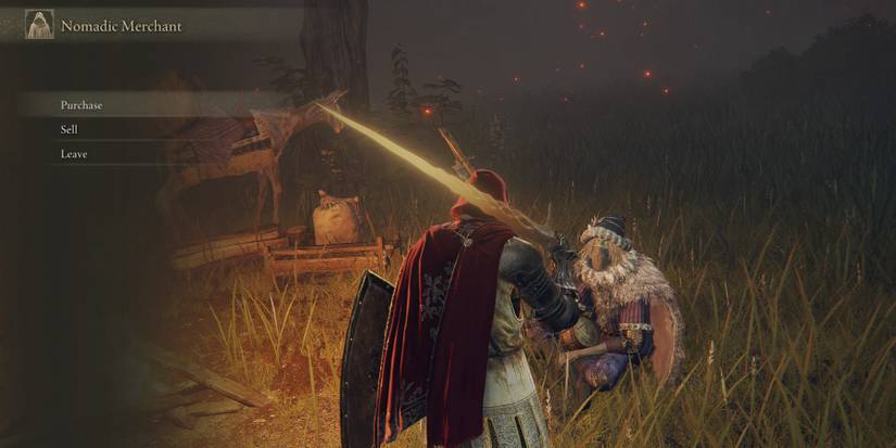Elden Ring Mistwood Nomadic Merchant