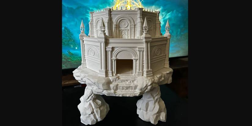 Elden Ring Fan Uses 3D Printer to Make Impressive Walking Mausoleum Figure