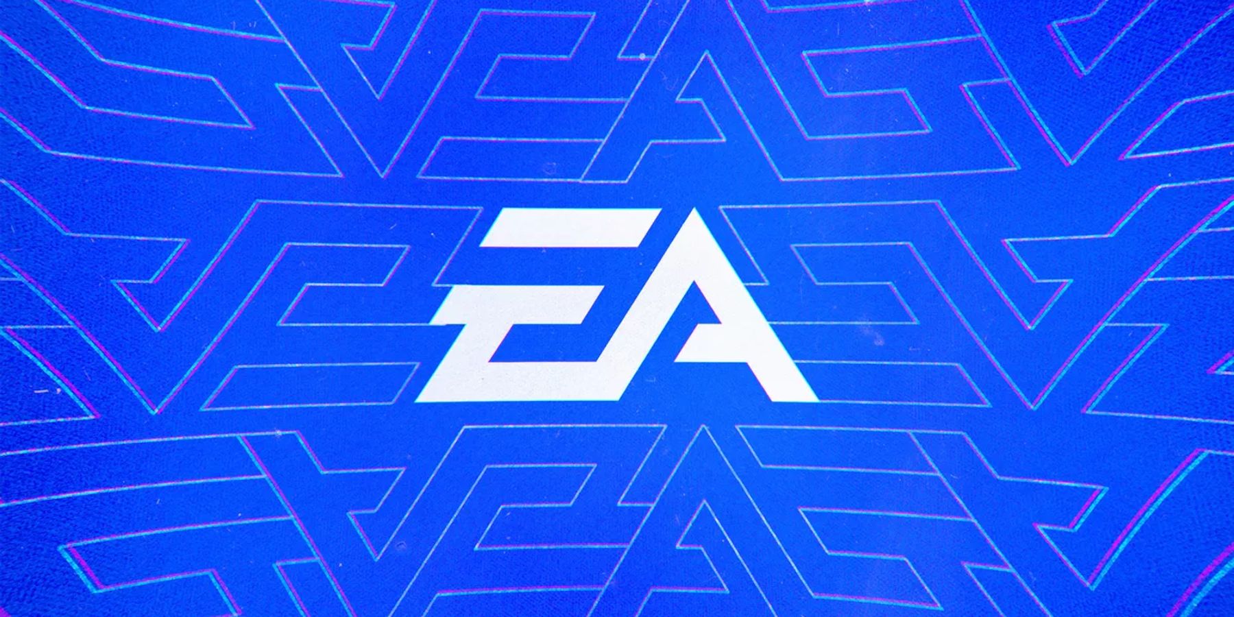 ea blue retro logo