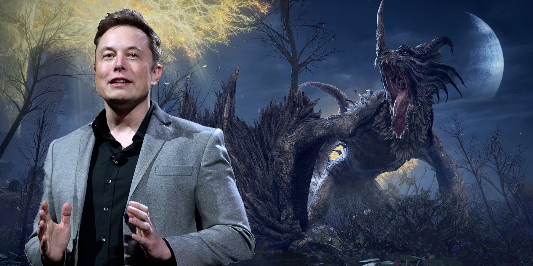 Elon Musk Is Once Again Thinking About Elden Ring