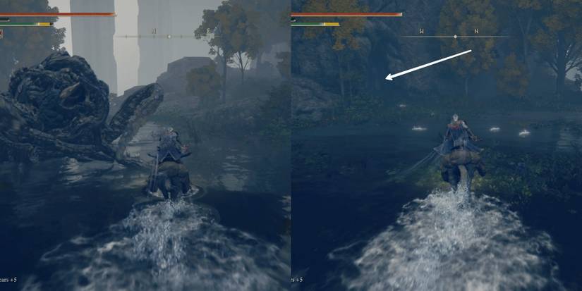 enemies guarding the entrance of highroad cave in elden ring