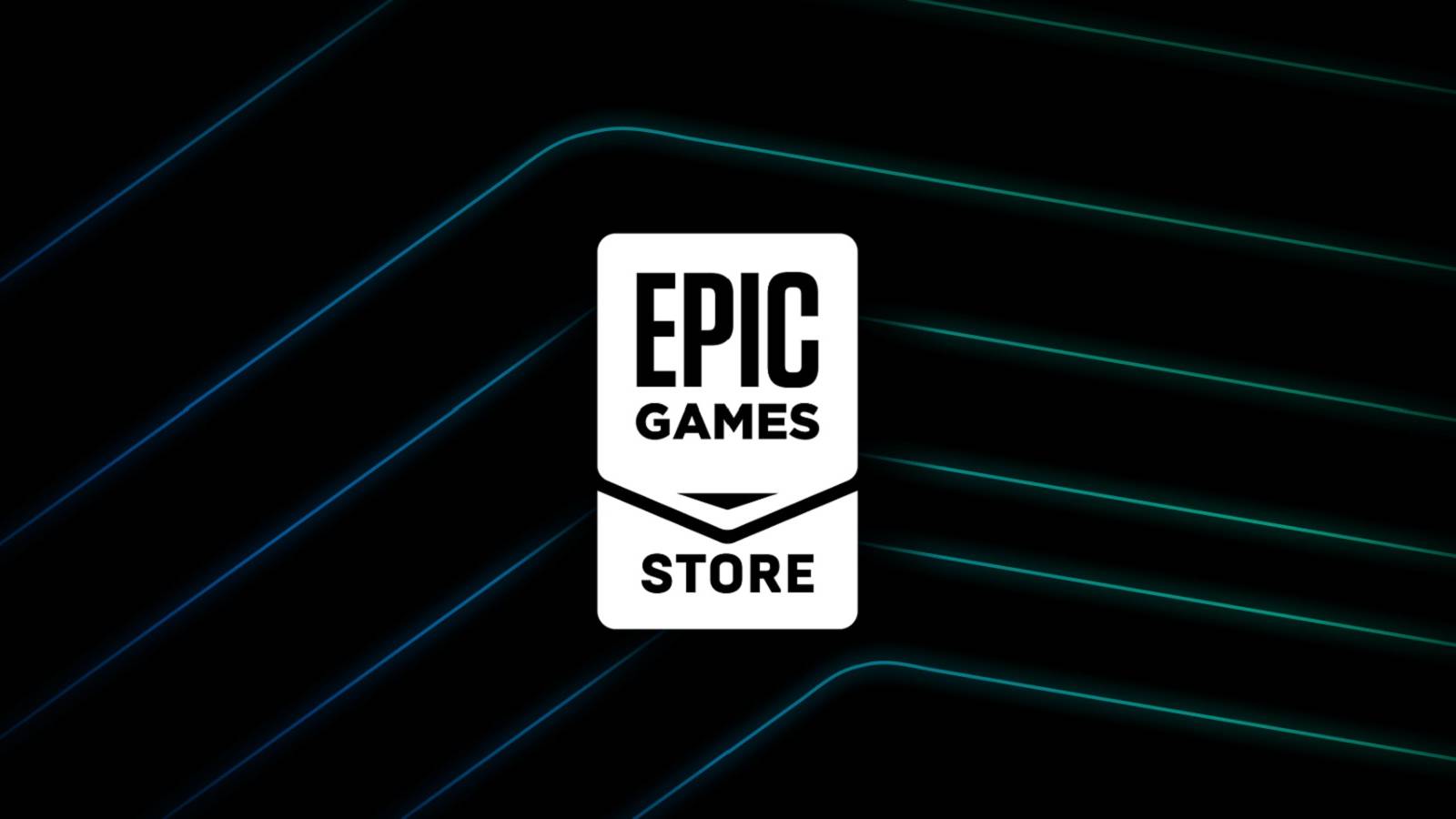 epic games store logo black background