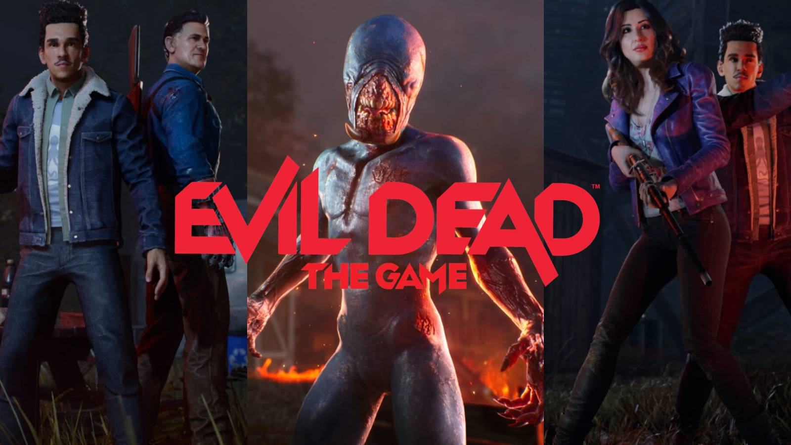 evil dead game monster characters