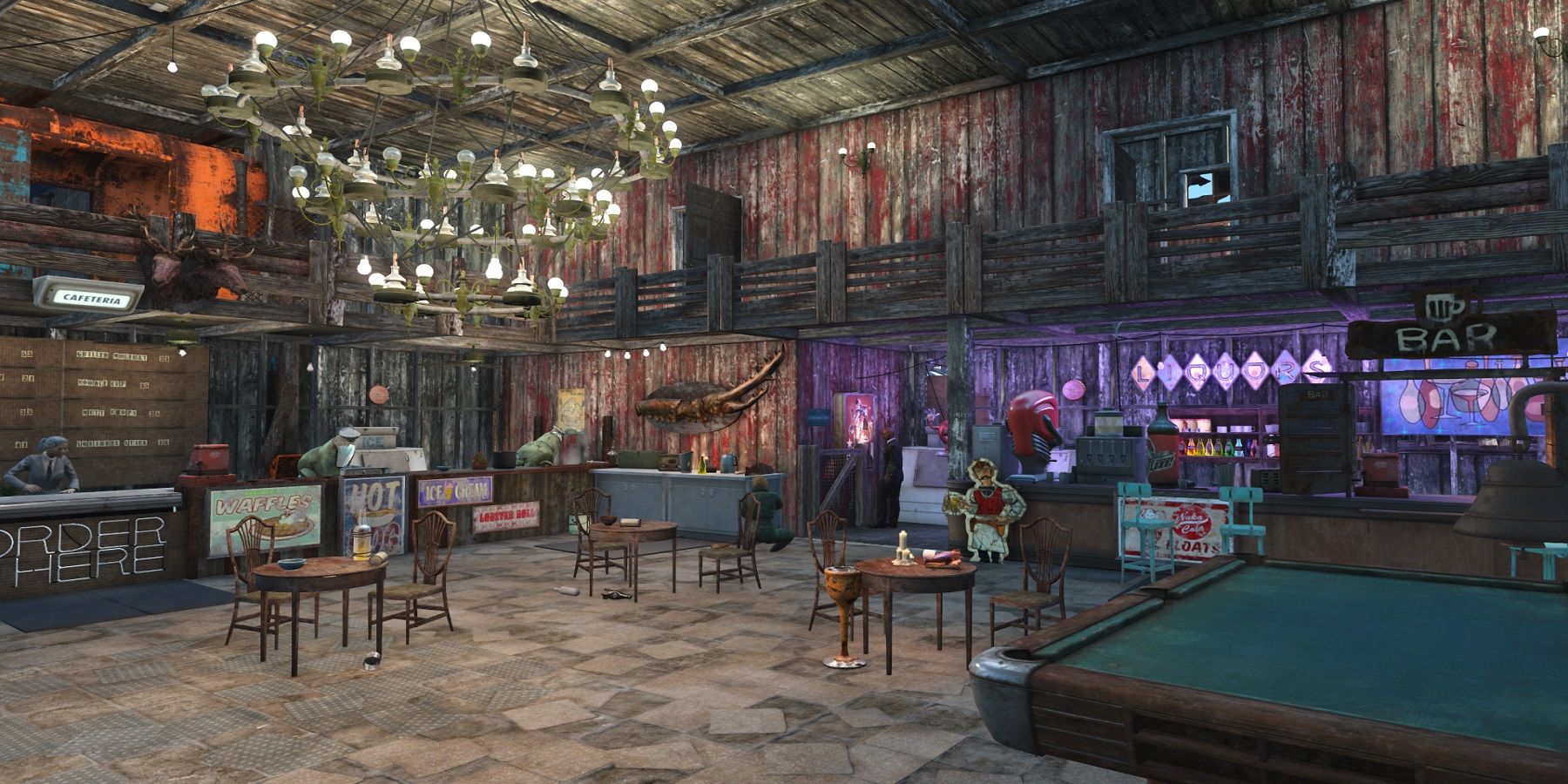 Fallout 4 Fan Turns Sanctuary Hills Into Wasteland Resort Before ...