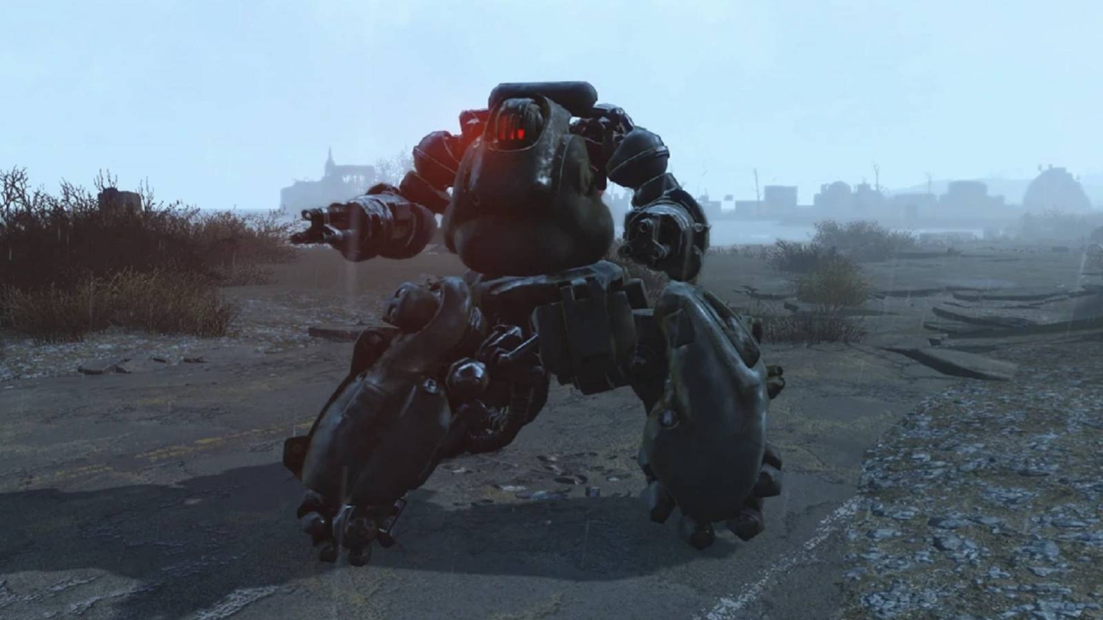 Hilarious Fallout 4 Clip Shows NPC Being Flung Out of View by Explosion