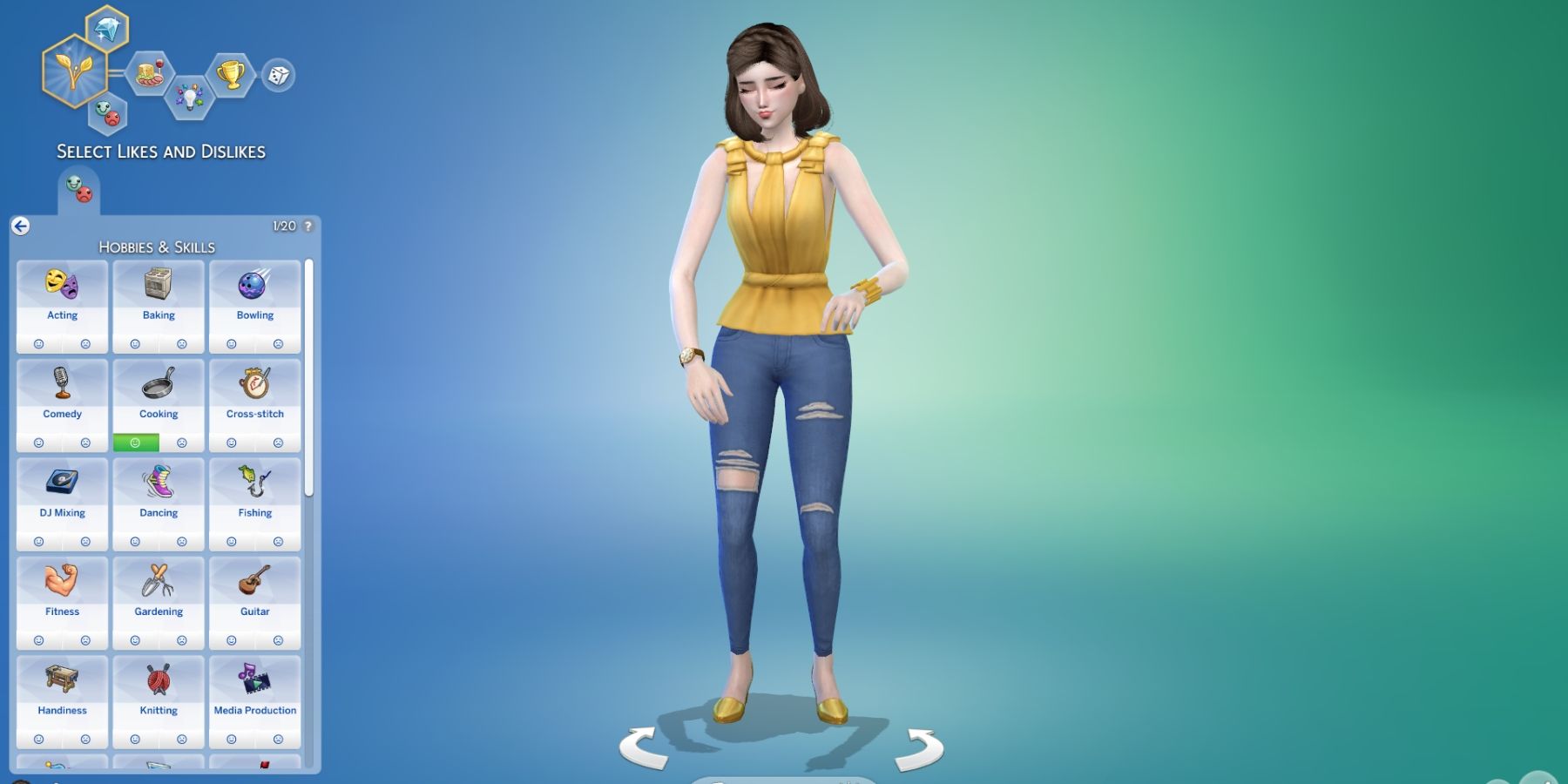 Cas Full Edit Mode Sims 4