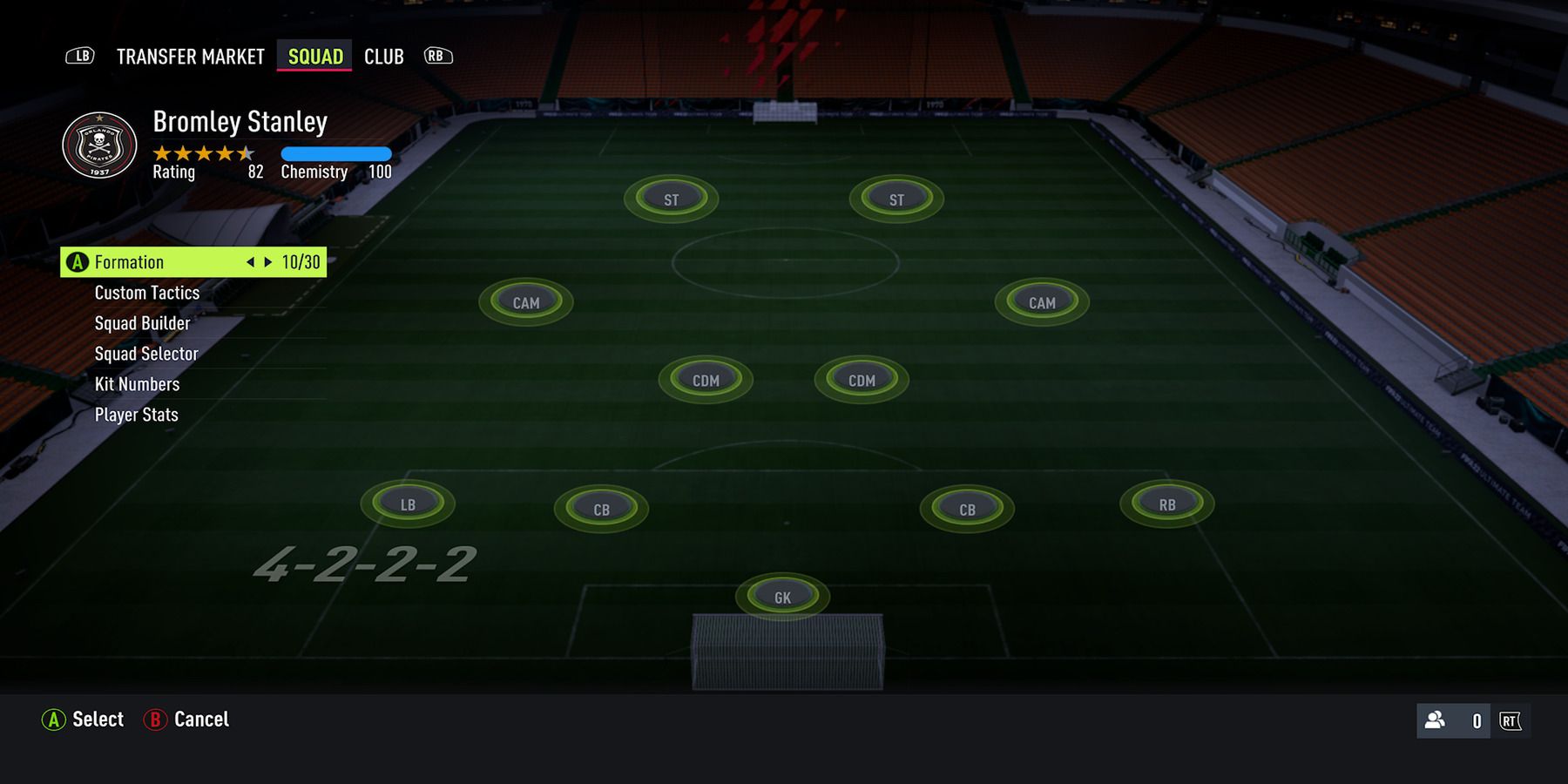 4222 formation in FIFA 22