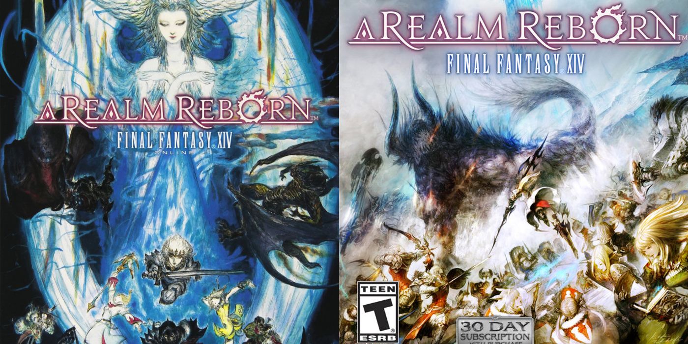 „Final Fantasy 14 Reboot Collector's Edition“ viršeliai
