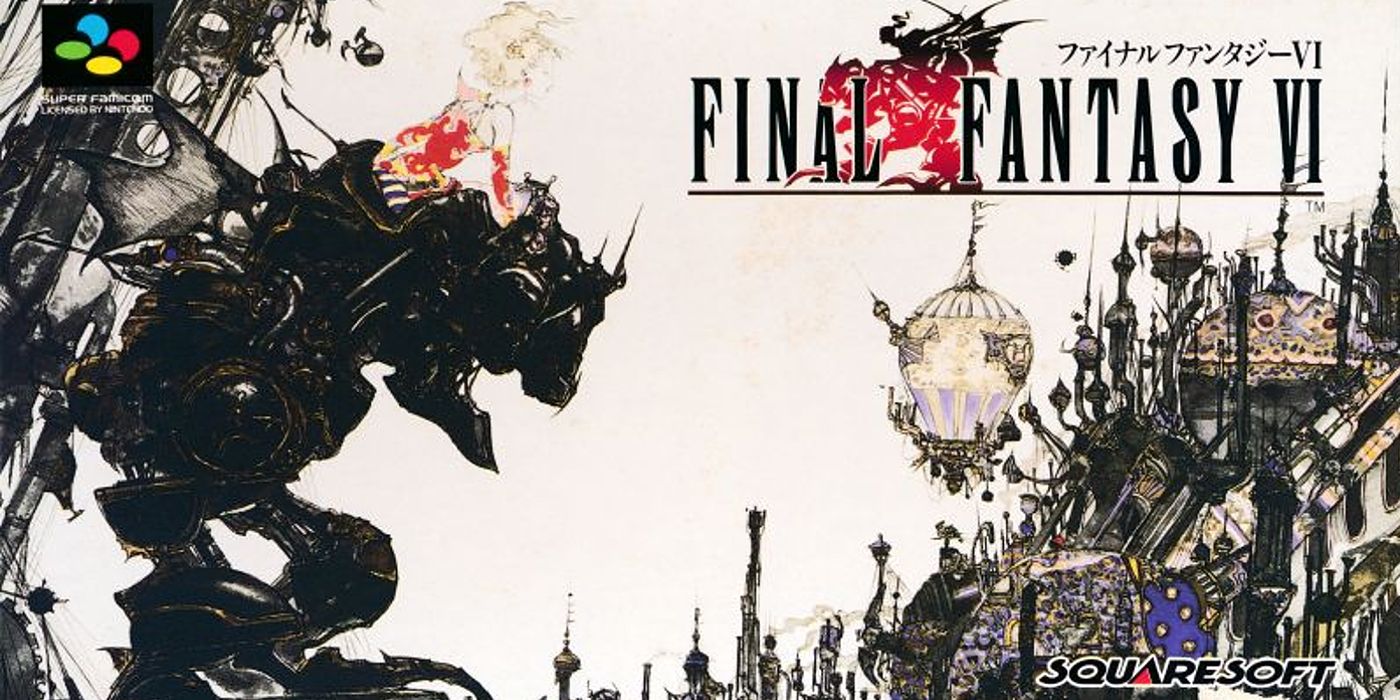 „Final Fantasy 6“ arba „Final Fantasy 3“ viršelis Šiaurės Amerika