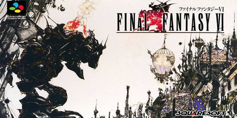 The Cover of Final Fantasy 6 Or Final Fantasy 3 North America