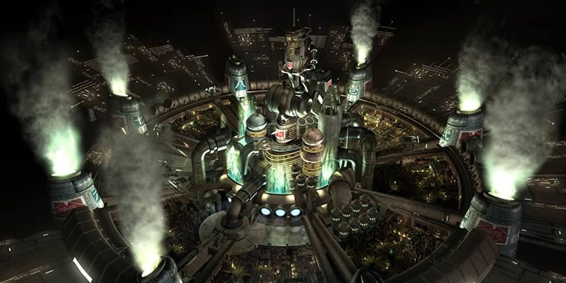 Final Fantasy City of Midgar Powered by Shinra Mens Varsity Jacket 