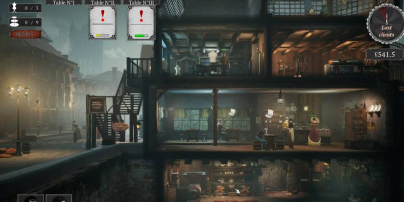 finsihing up with last customers in ravenous devils