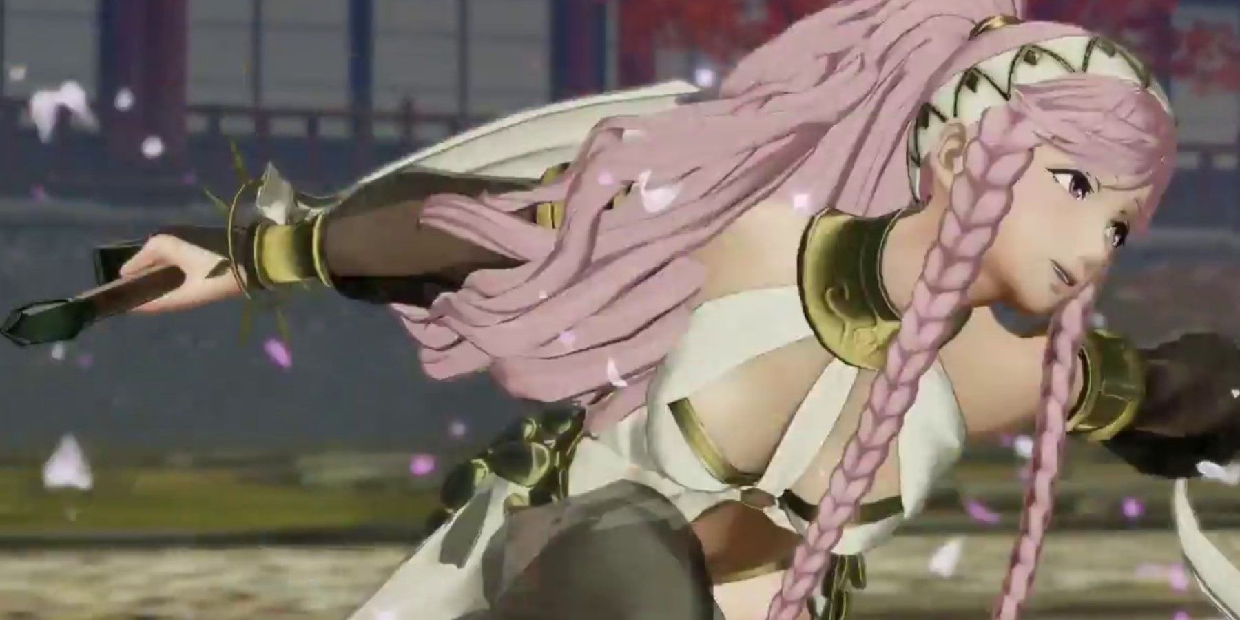 Olivia dancing in Fire Emblem: Warriors