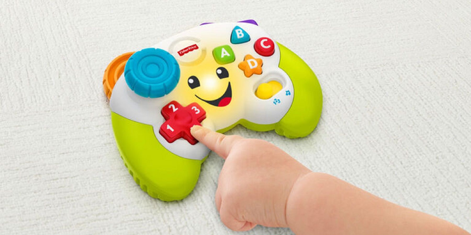 fisher price controller baby hand function
