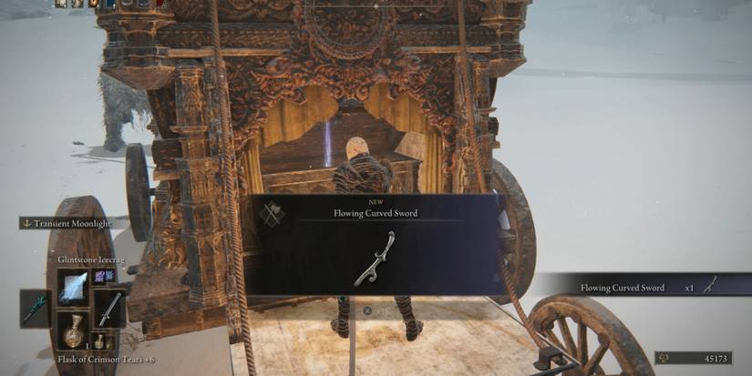 flowing curved sword in elden ring